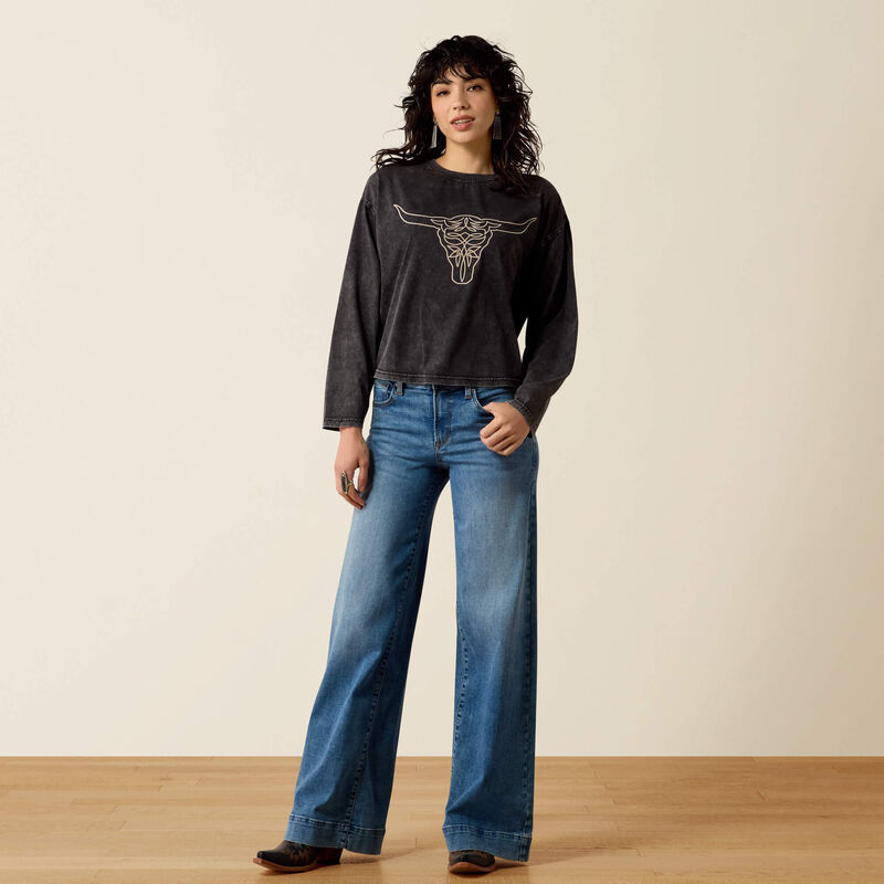 Steer Story Long Sleeve T-Shirt Full