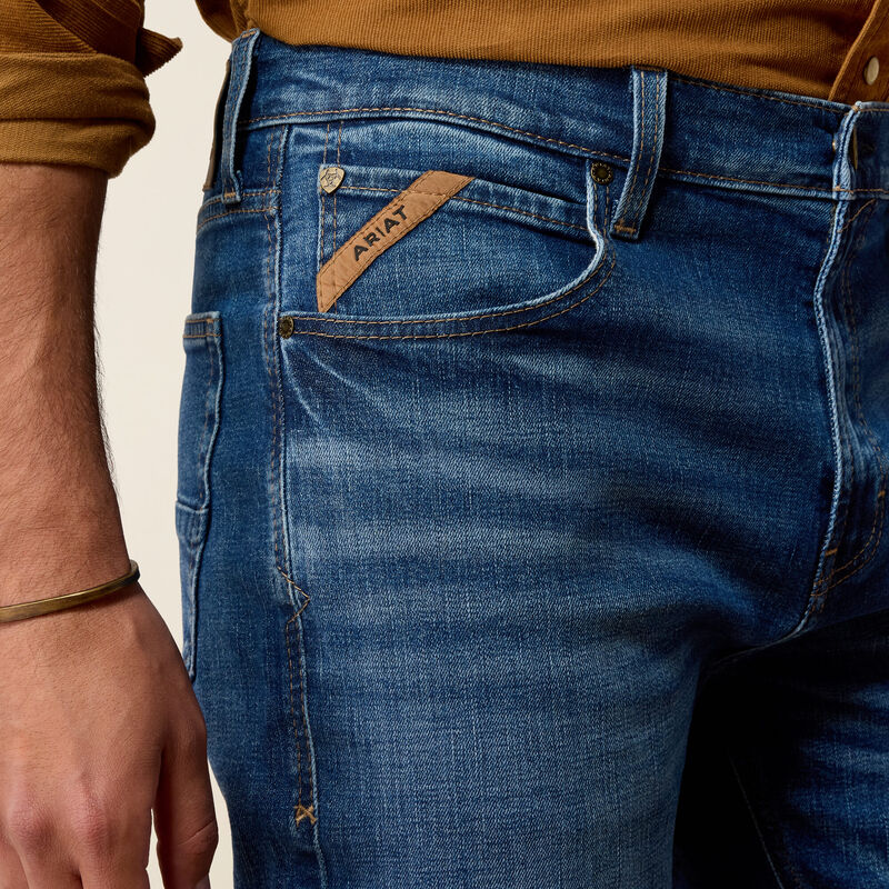 M7 Slim Grizzly Classic Rise Straight Leg Jeans 02
