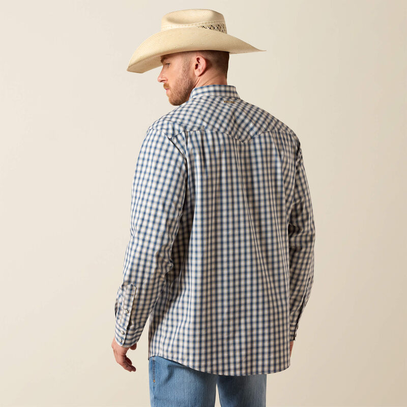 Pro Series Fintan Classic Fit Snap Shirt Back