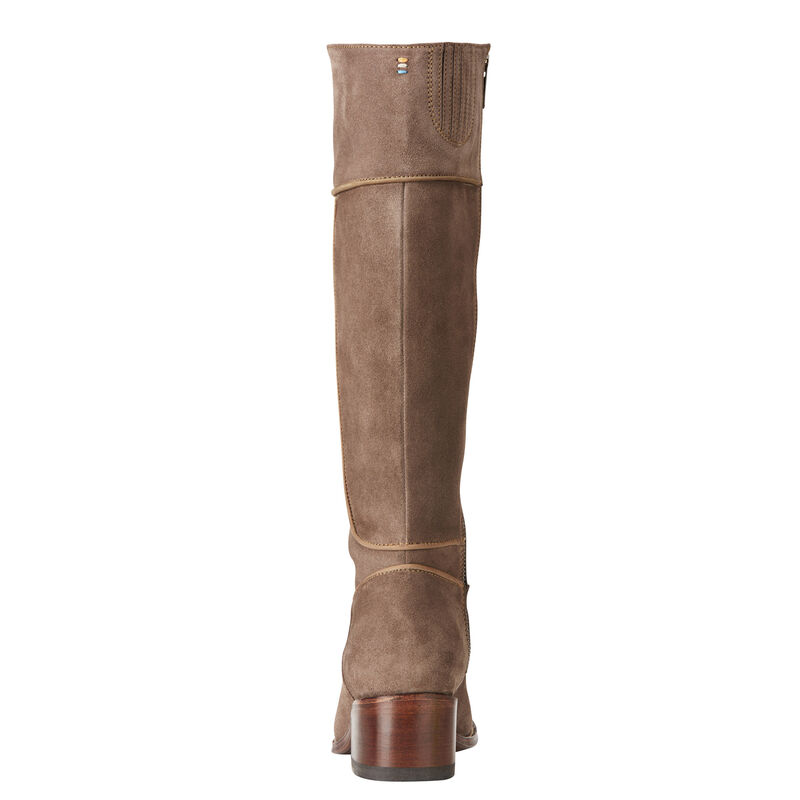 Barcelona: Women's Suede Leather Knee High Boots | Two24