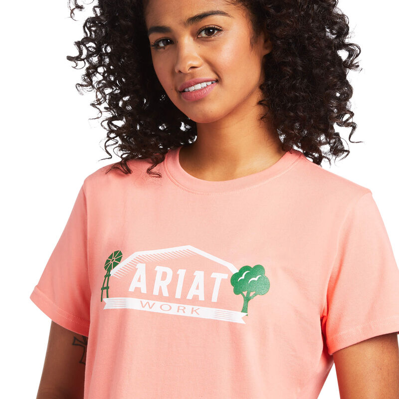 Rebar Cotton Strong Farm Graphic T-Shirt