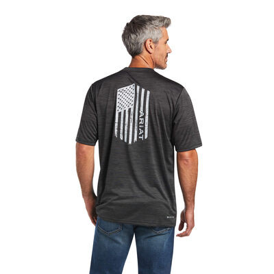 Charger Vertical Flag Tee