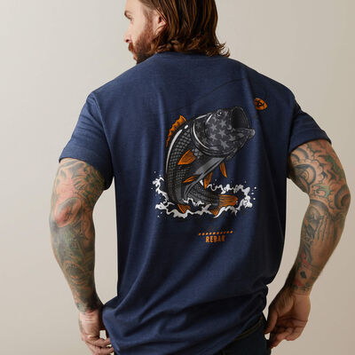 Rebar Cotton Strong American Bass T-Shirt