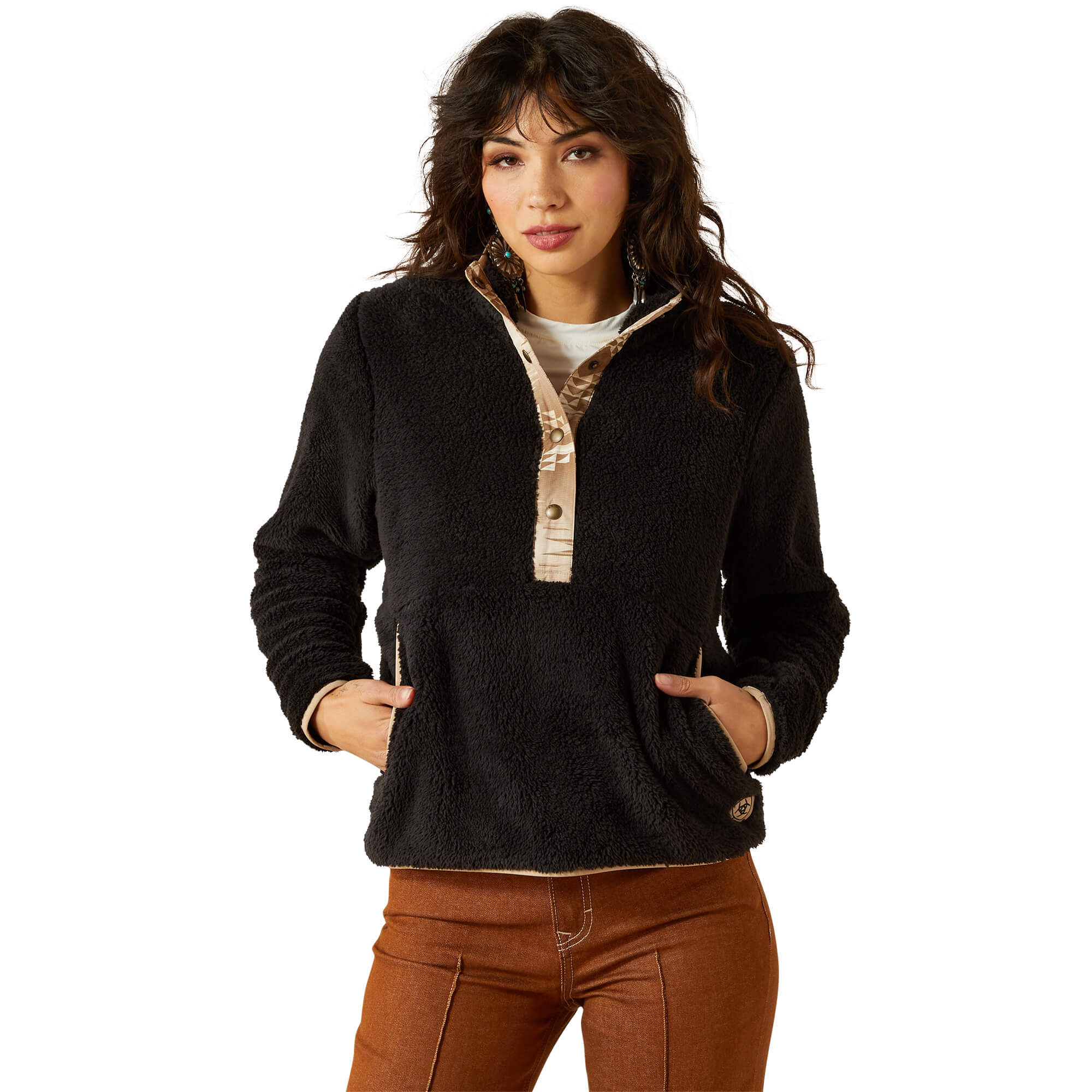 Berber Snap Front Sweatshirt | Ariat