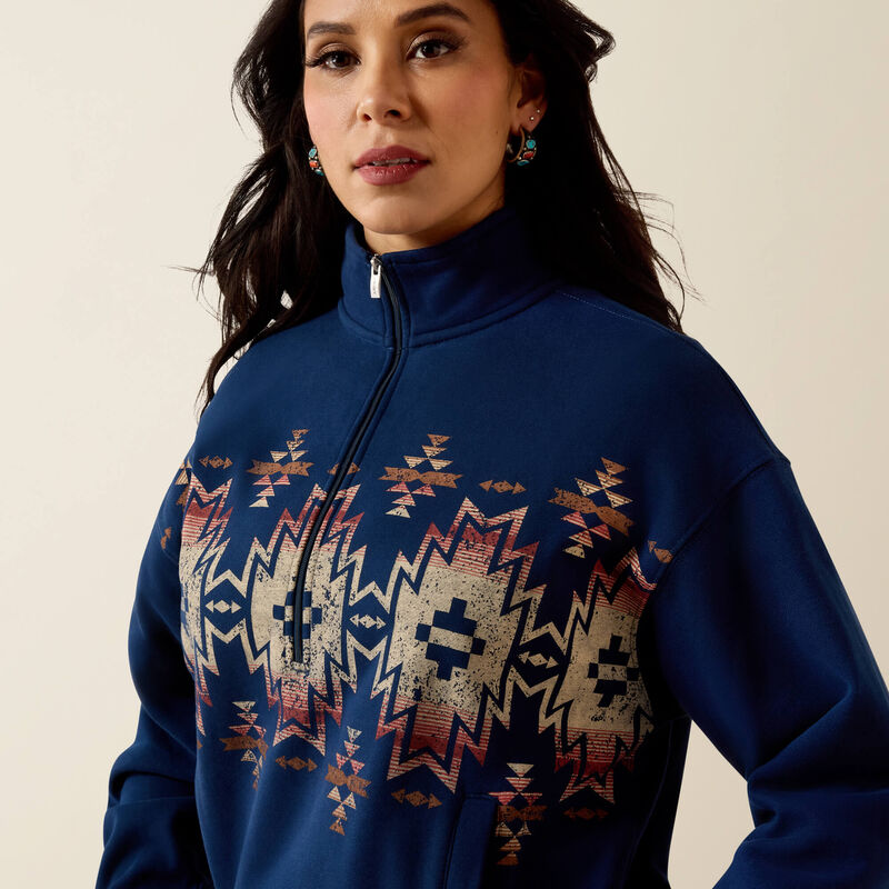 Fern 1/2 Zip Sweatshirt 01