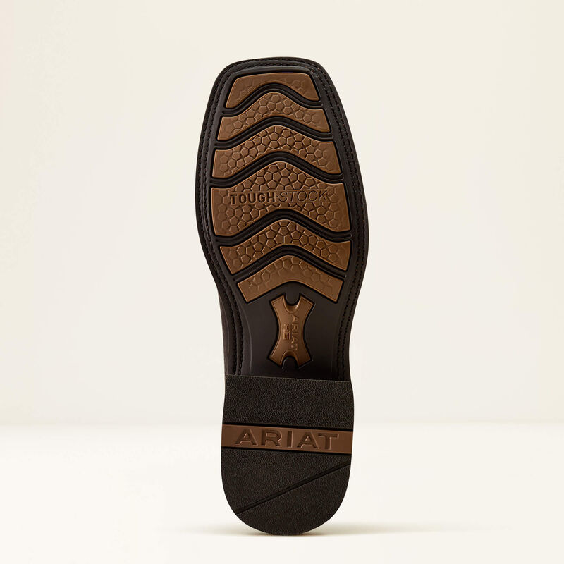 Highland Toughstock Wide Square Toe Western Boot Sole