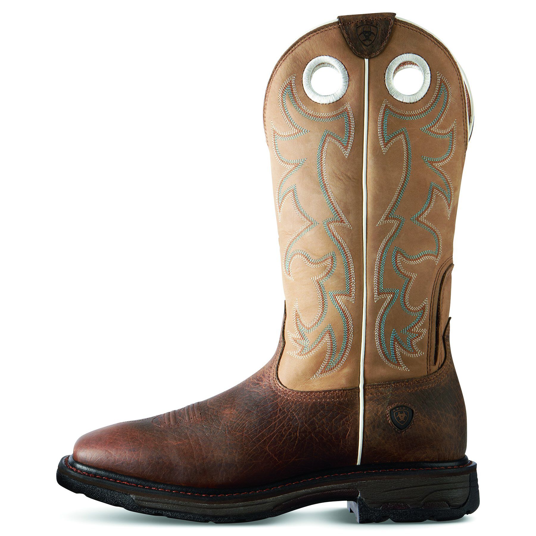 ariat square toe work boots