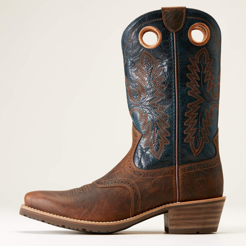 Hybrid Roughstock Square Toe Western Boot