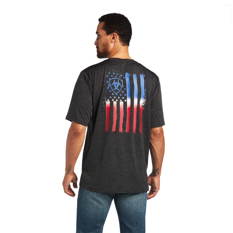 Charger Vertical Flag Tee | Ariat