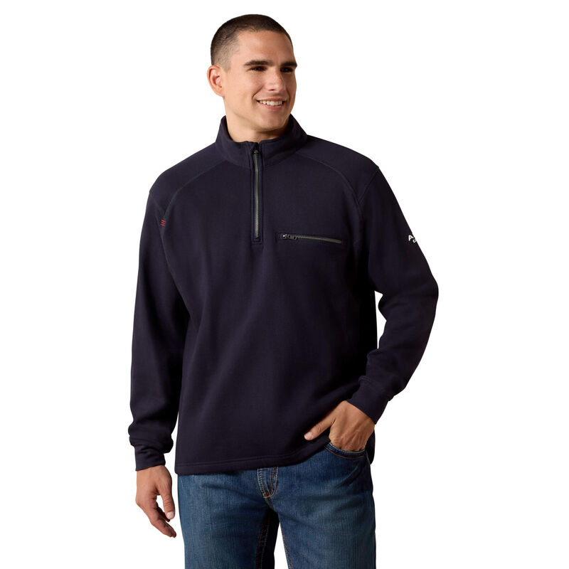 FR Rev 1/4 Zip Top Front