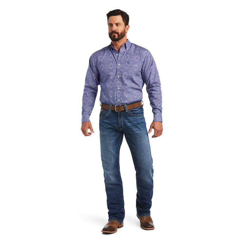 Wrinkle Free Slater Fitted Shirt