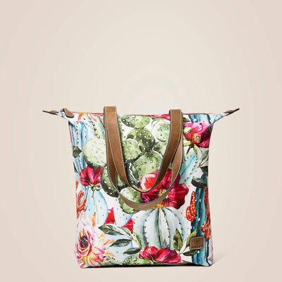 Tall Tote Cactus Floral