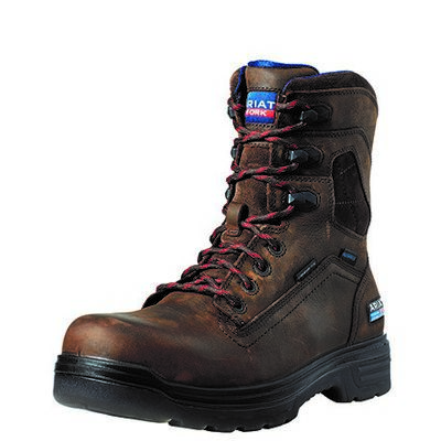 Turbo 8" USA Assembled Waterproof Carbon Toe Work Boot