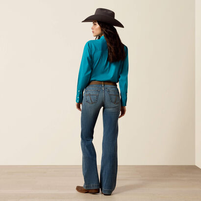 Perfect Rise Marcie Trouser Jeans Back