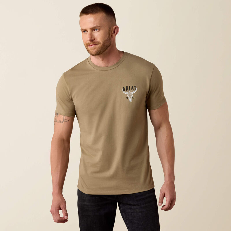 Ariat Best Longhorn T-Shirt Back