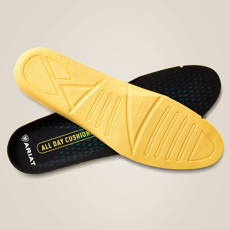 All Day Cushioning Insole Round Toe Footbed