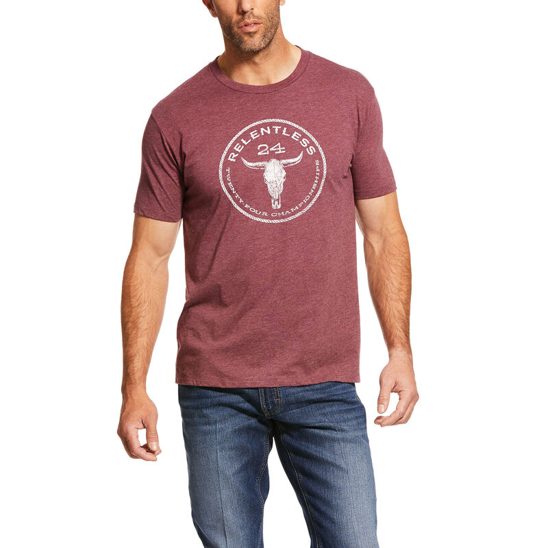 Relentless Steer Circle T-Shirt