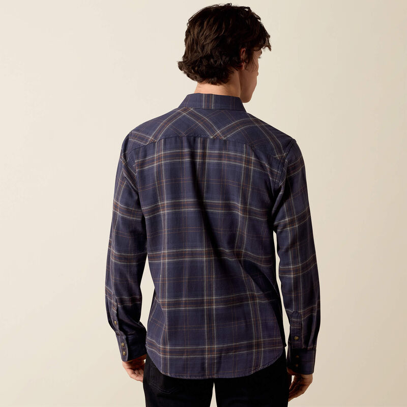 Retro Haas Fitted Snap Shirt Back