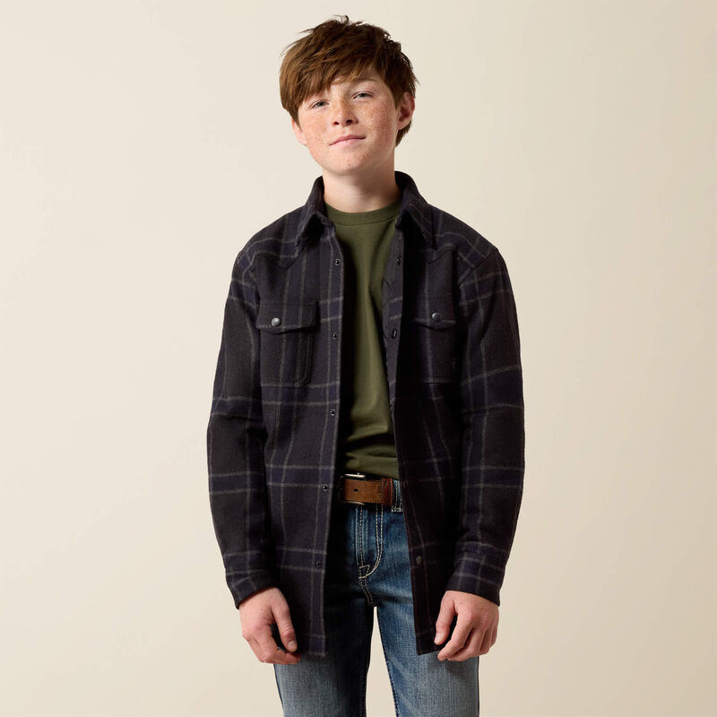 Retro Shirt Jacket Front
