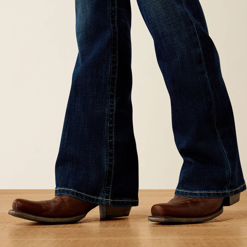 Mid Rise Olenna Boot Cut Jeans 03