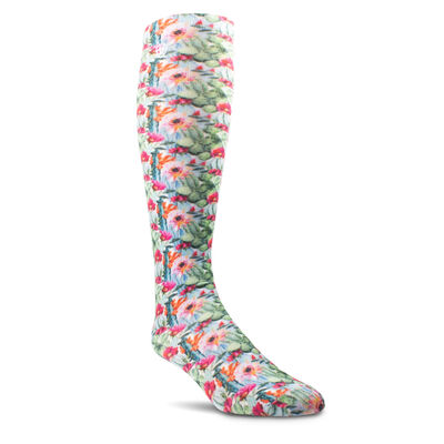 Floral Watercolor Knee High Sock