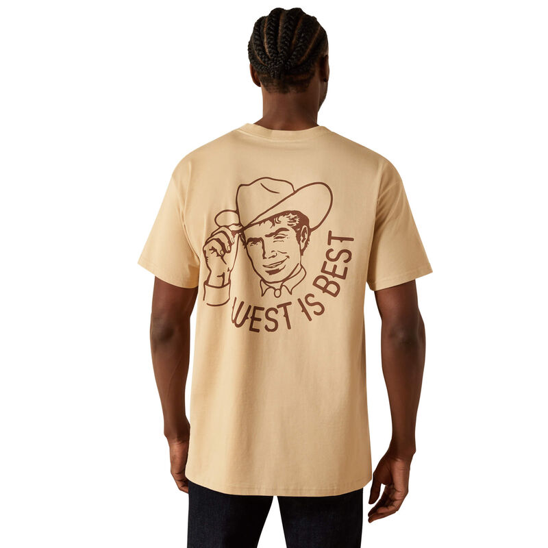 Sendero West Is Best T-Shirt Back