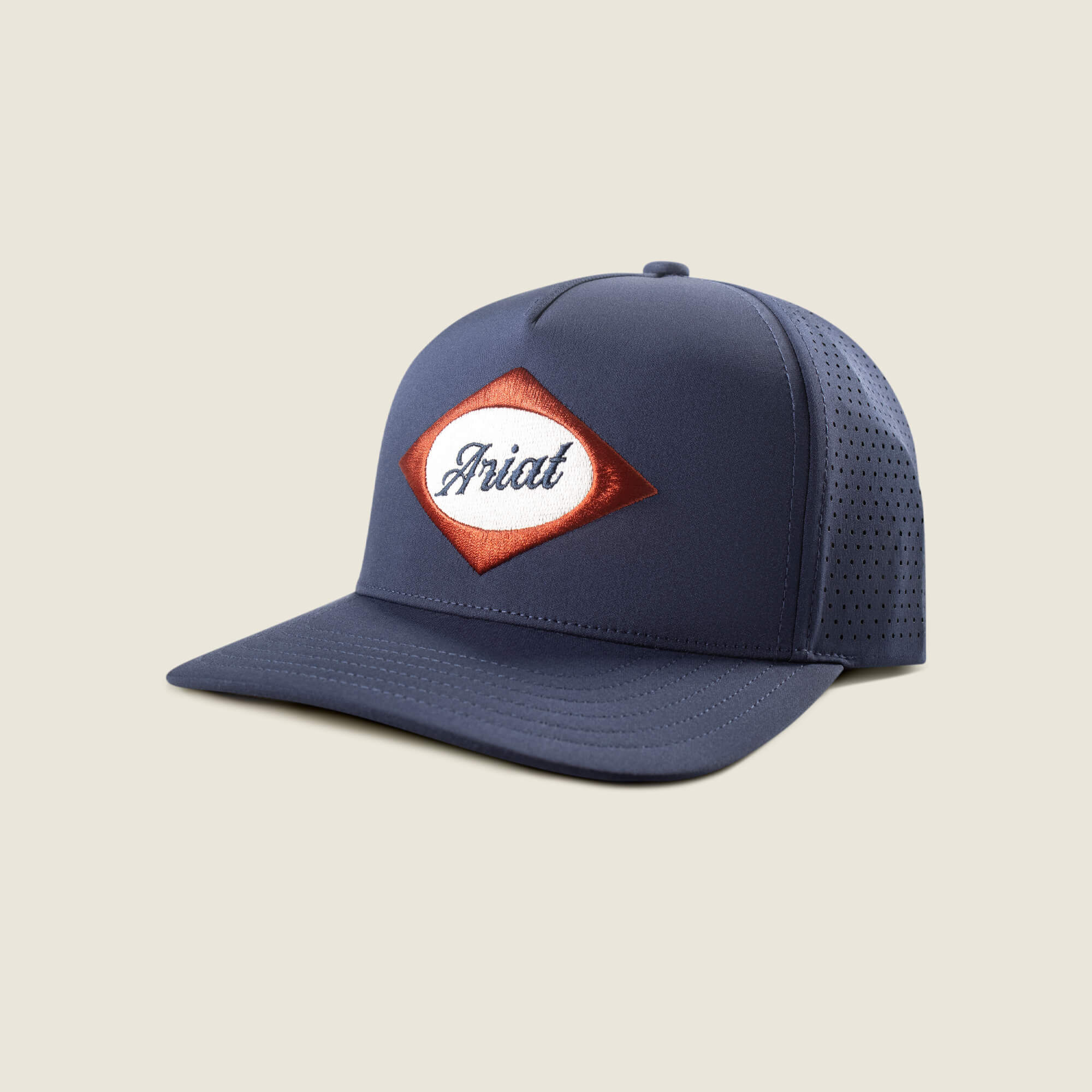 Diamond Embroidered Patch Cap - thumbnail 3
