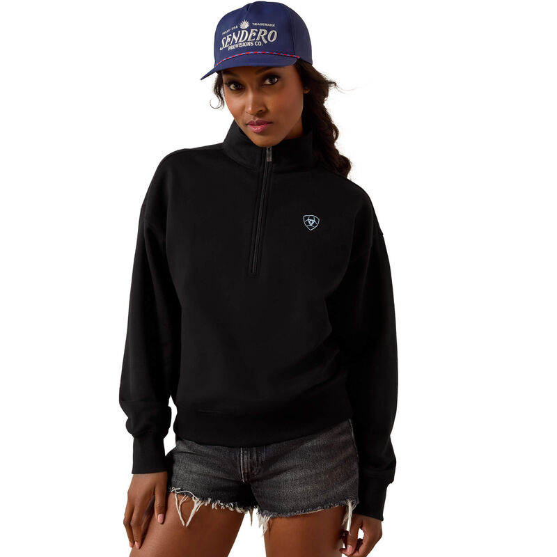 Holiday 1/2 Zip Sweatshirt Front