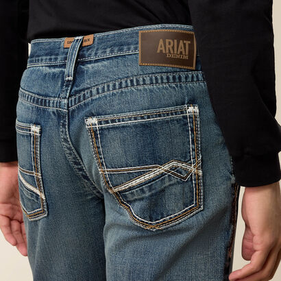 M5 Straight Reid Jeans Back