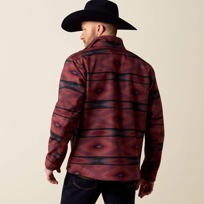 Logo Softshell Jacket Back