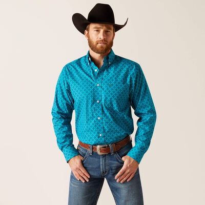 Wrinkle Free Gael Fitted Shirt