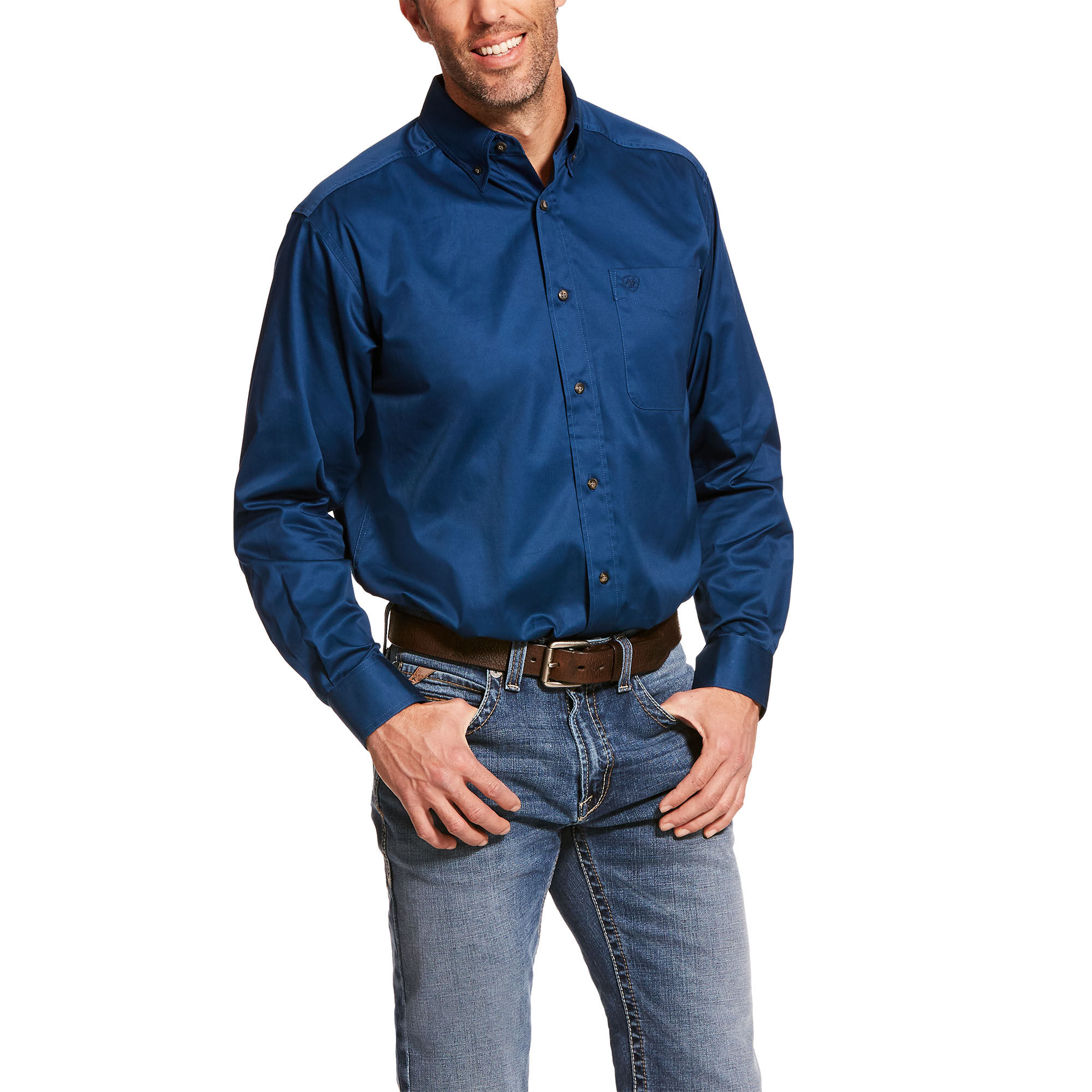 Ariat / Men's Solid Twill Classic Fit Shirt