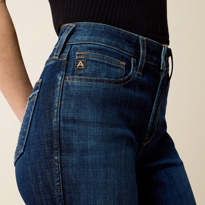 High Rise Avani Slim Trouser Jeans 01