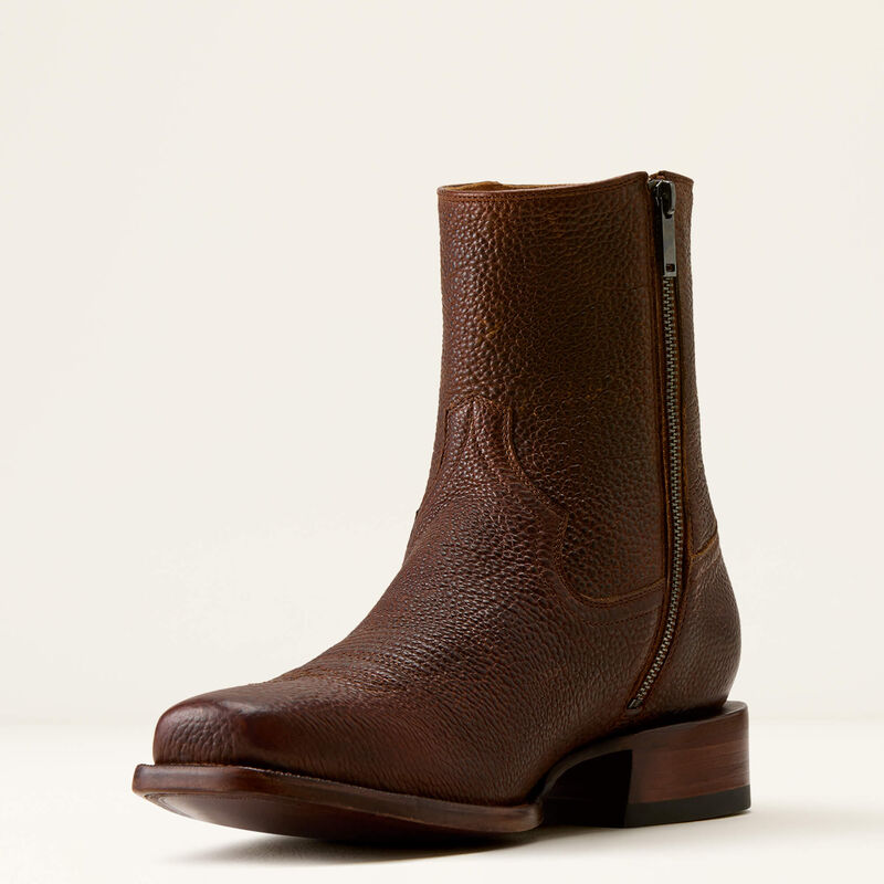 Bench Made Channing Square Toe Western Boot 3-4 Front