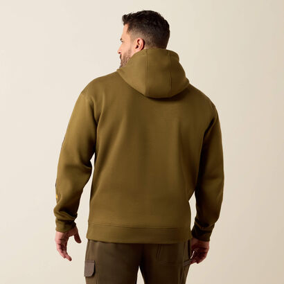 Rebar Workman Graphic Hoodie Back