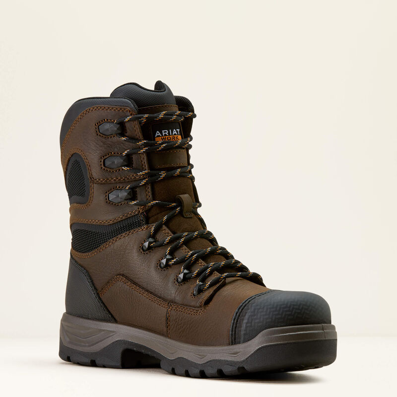 Turbo DuraTread 8" Waterproof Carbon Toe Work Boot Medial