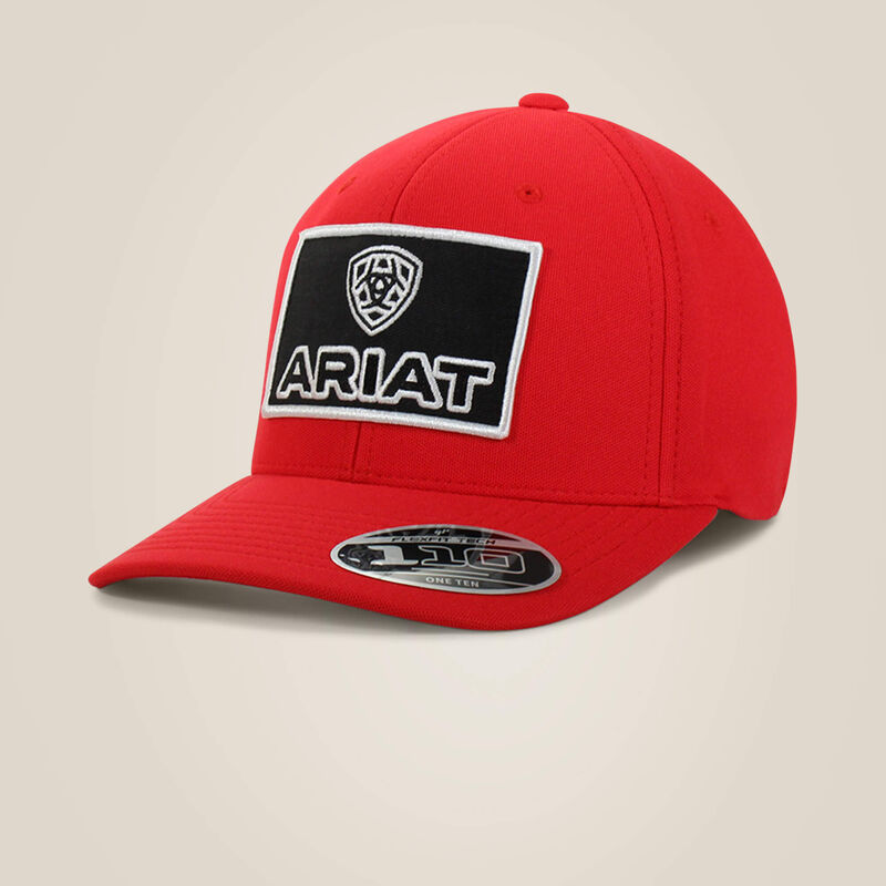 Large logo patch cap