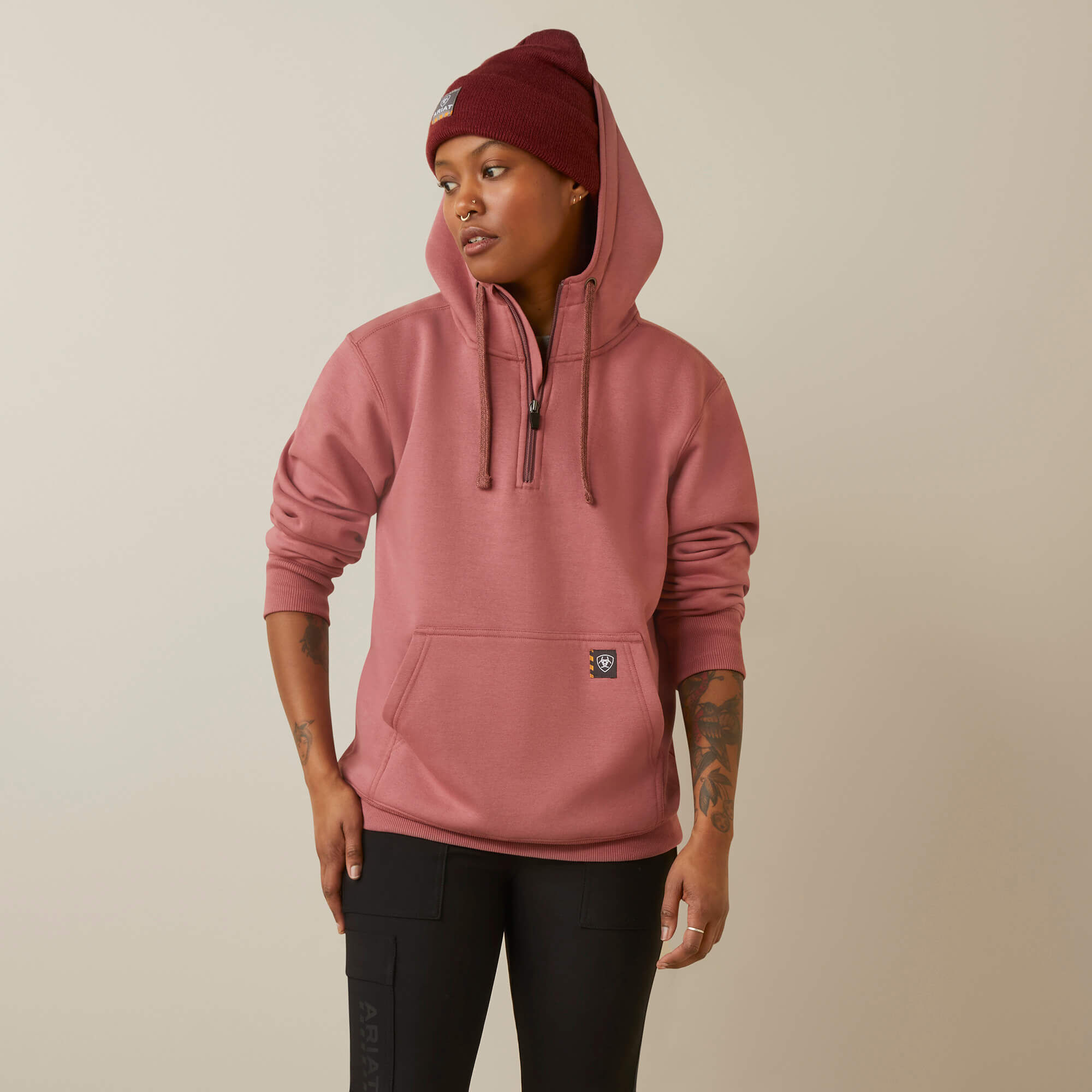 Rebar Skill Set 1/2 Zip Hoodie