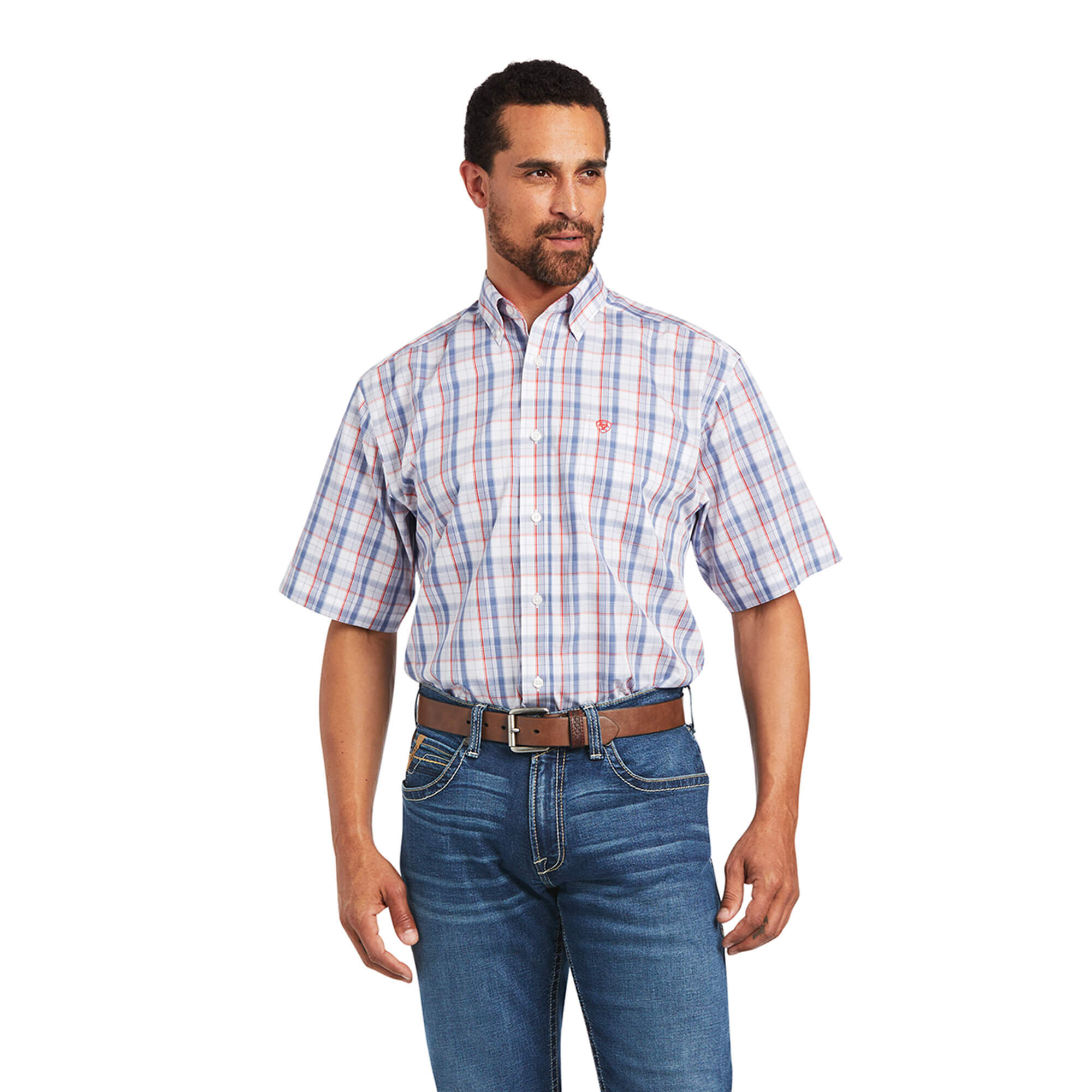 ariat wrinkle free mens shirts