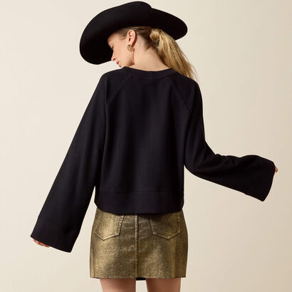 Steer Statement Sweatshirt Back