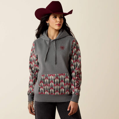 Ariat Logo 2.0 Printed Hoodie Front