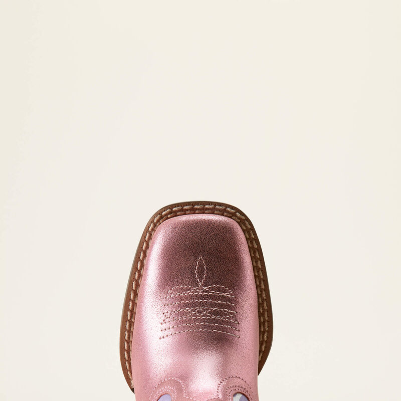 Unicorn Magic Wide Square Toe Western Boot Toe