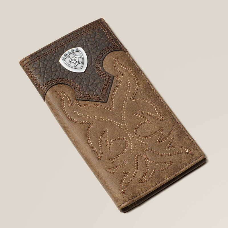 Logo Boot Stitch Rodeo Wallet