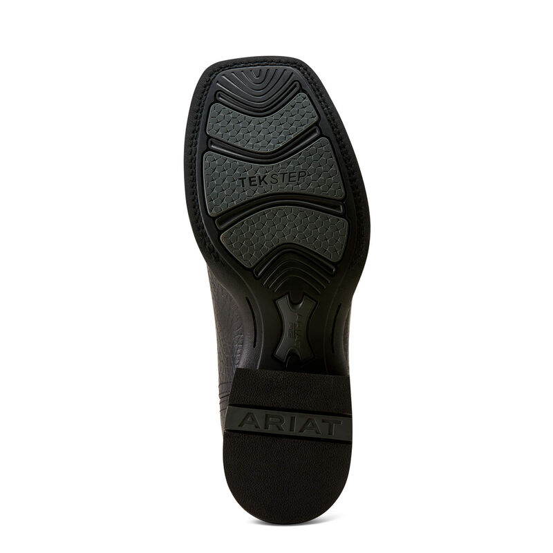 Western Big Rig Wide Square Toe Chelsea Boot Sole