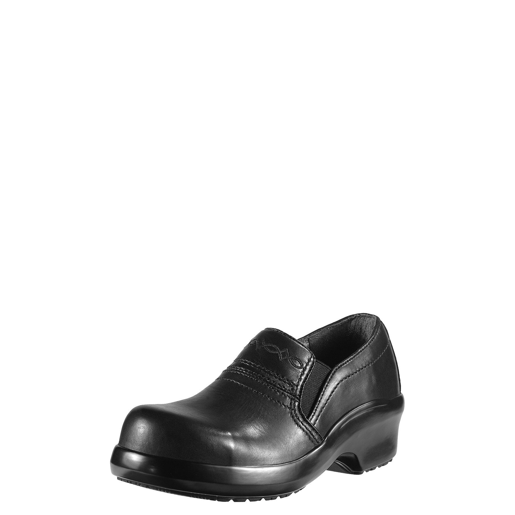 ariat clogs black