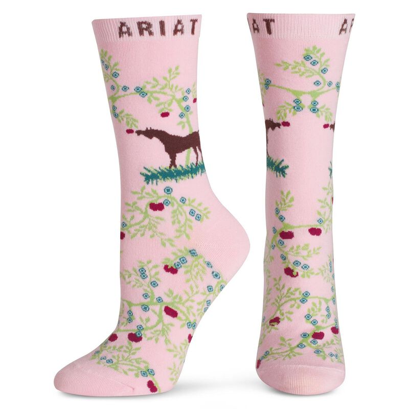 Apple Orchard Ankle Sock