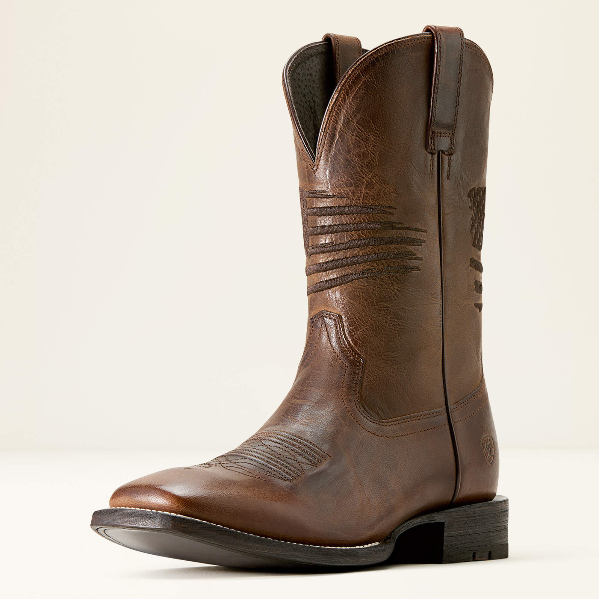 Circuit Patriot Wide Square Toe Cowboy Boot-Ariat