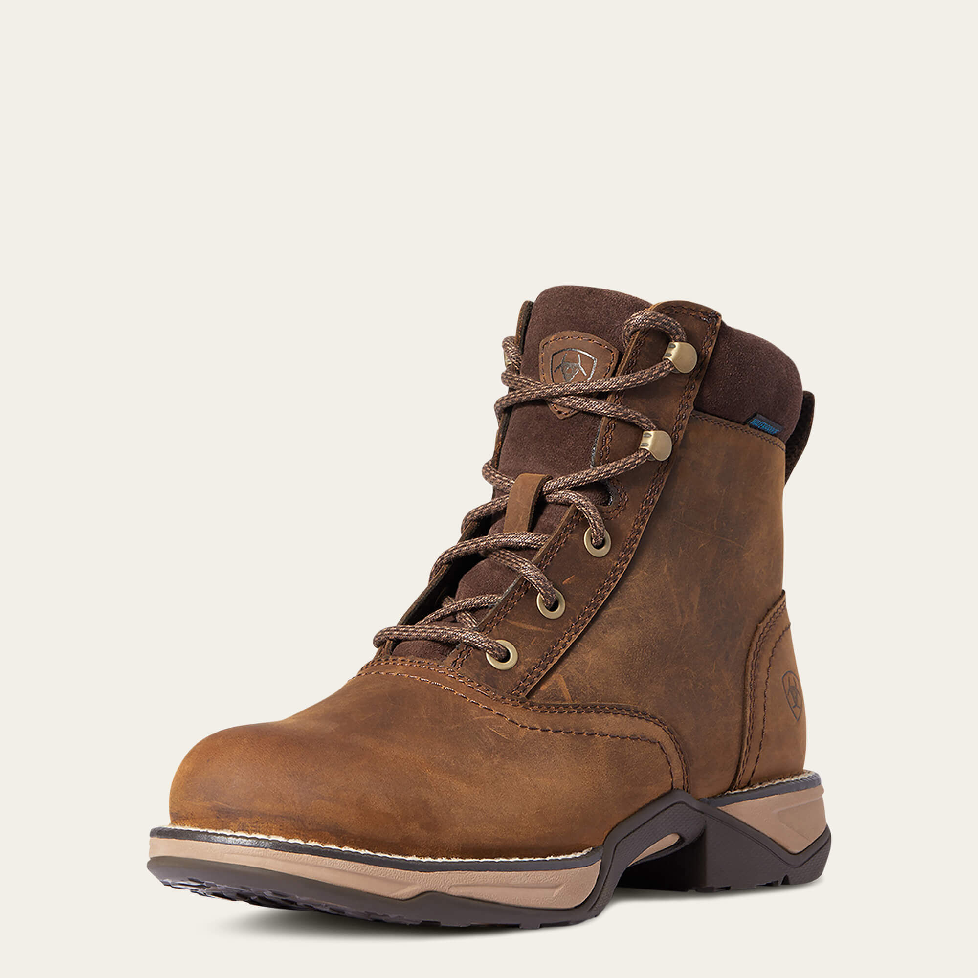 Anthem Round Toe Lacer Waterproof Boot-Ariat