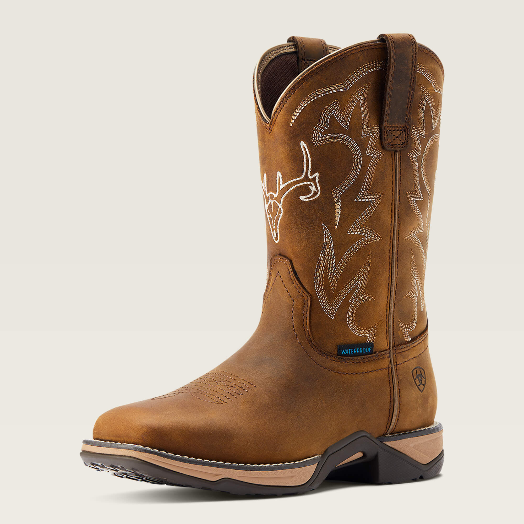 Anthem Deer Waterproof Western Boot-Ariat