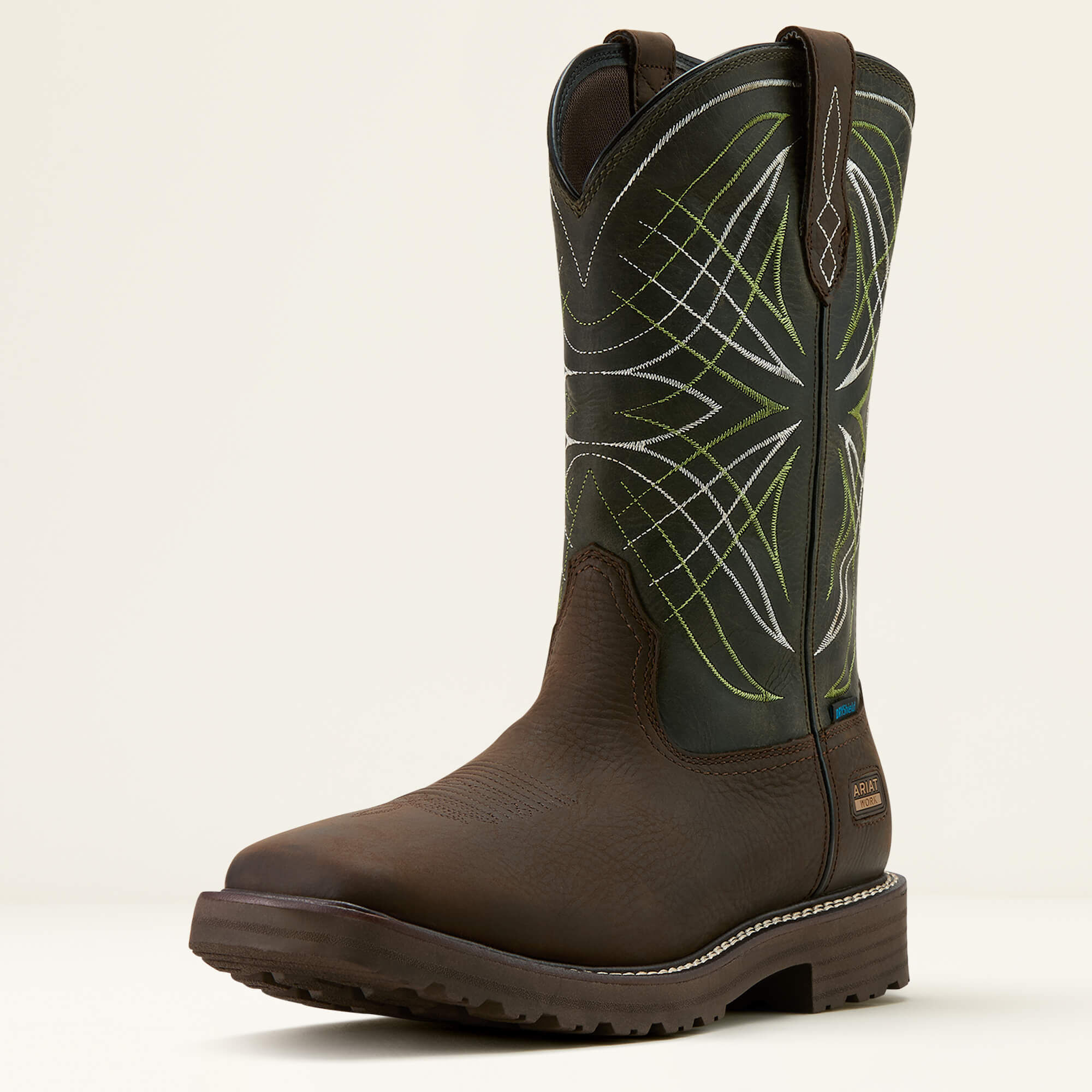 Activator Waterproof Wide Square Toe  Work Boot-Ariat